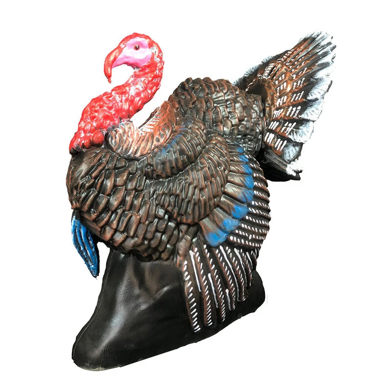 Archery 3D Turkey Target Strutting Arrow Target Animal Shooter Practice Bow and Arrow Shooting Hunting Target Accessory