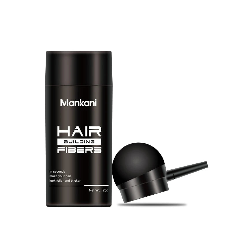 OEM Wholesale Hair Building Fiber Spray Hair Loss Treatment Instant Thickening Fiber Powder