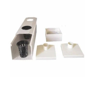 Galvanized Structure Greenhouse PVC Small Single Drain Hydroponic System for Lettuce and Blueberry Growing
