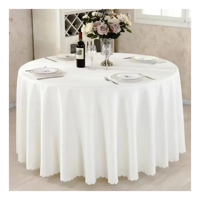 BY230031 Customized Factory Price Hight Quality Round Elastic Table Skirt for Wedding Party Bar Table Decoration