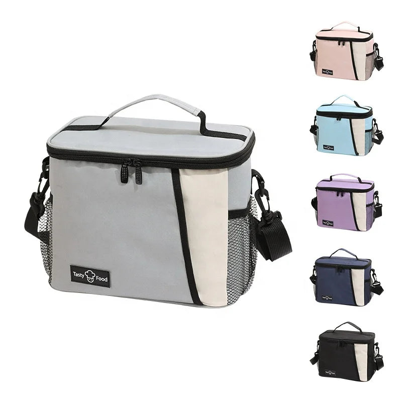 New Style Insulated Lunch Cooler Bag Lightweight Kids School Lunch Tote Bag Portable Thermal Lunch Bag