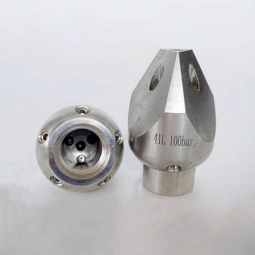 CS High Pressure Roots Cutting Jets Milling Type Drain Nozzle for Industrial Pipe Cleaning