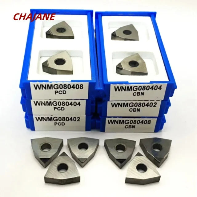 Premium PCD WNMG Diamond Insert - Ultra-Hard Turning Tool for High-Precision Aluminum and Non-Ferrous Metal Machining