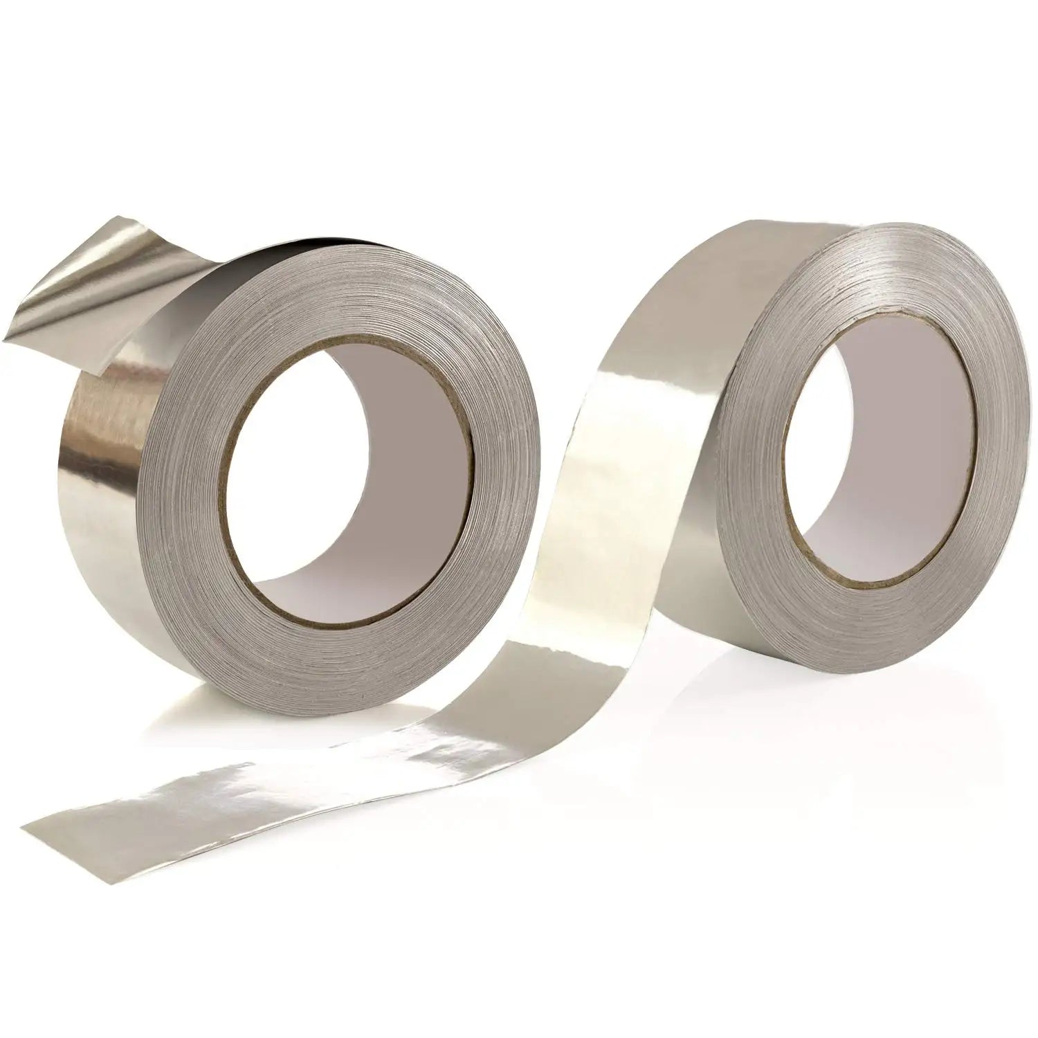 High Temperature Aluminum Foil Tape | Metal Repair Cold air Piping | Industrial and Home Reflective Aluminum Foil Tape