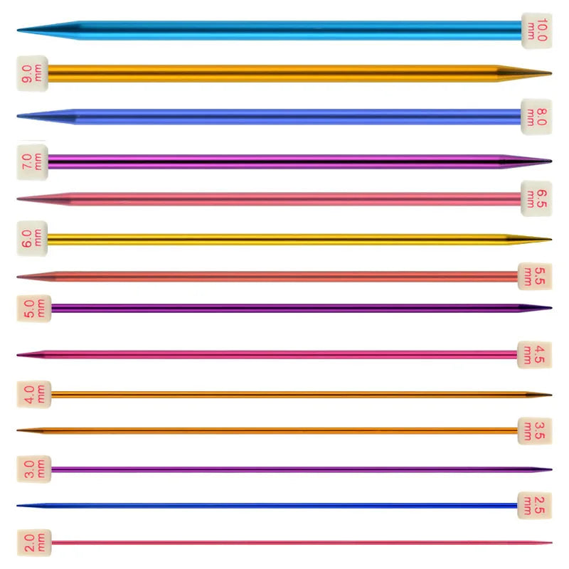 Single Head Single Point Crochet Hook Color Alumina Sweater Needle DIY Knitting Tool Sewing Accessory