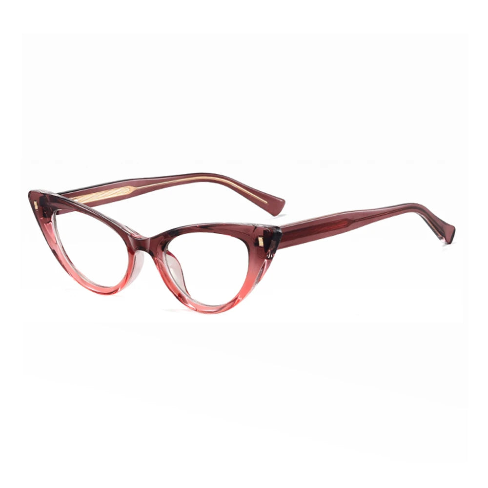 Sparloo 97719 CP Arms Cat Eye Eyeglasses Frames for Women 2024