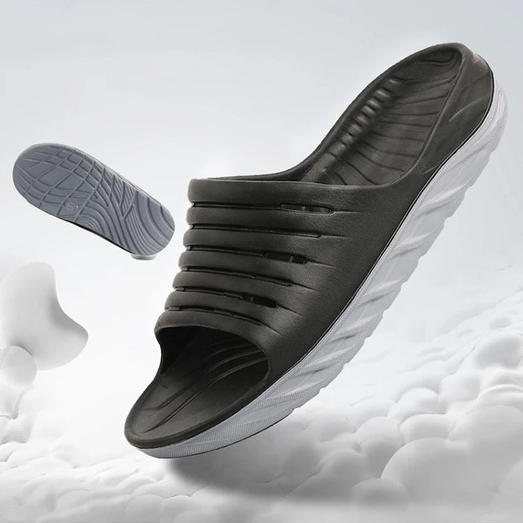 Plus Size EVA Men's Summer/Winter Waterproof Massage Sport Recovery Sandals Soft Thick Bottom Comfortable Arch Support Slides