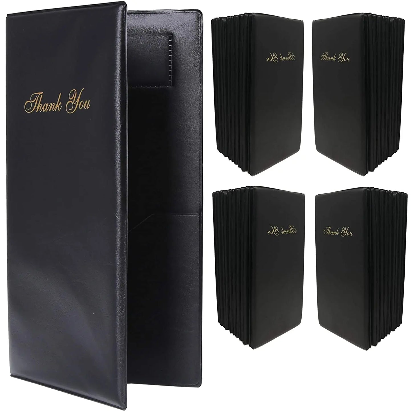 Custom Logo Restaurant Check Presenters Guest Check Card Holder Restaurant Bill Holder Check Presenters With Low MOQ