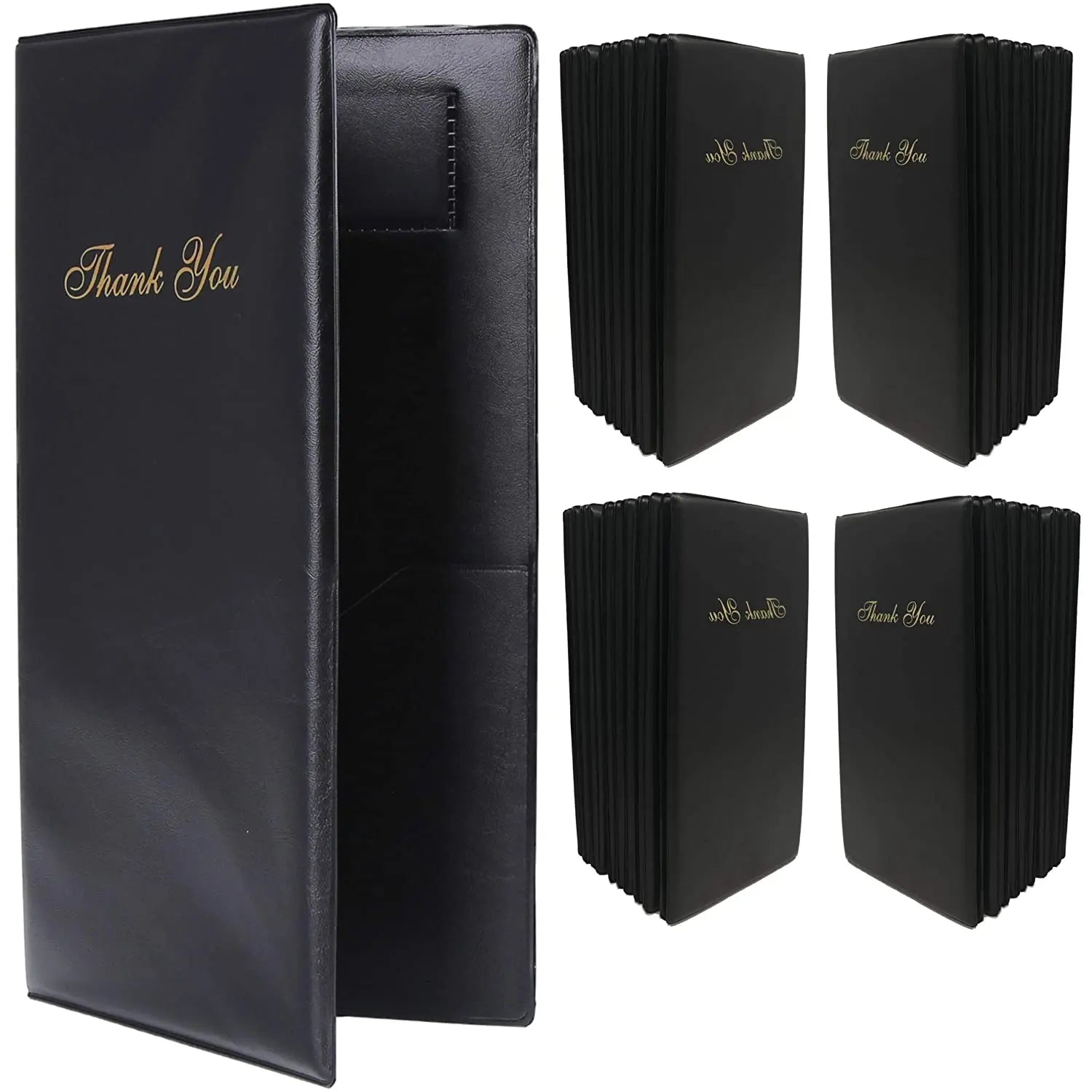 Custom Logo Restaurant Check Presenters Guest Check Card Holder Restaurant Bill Holder Check Presenters With Low MOQ