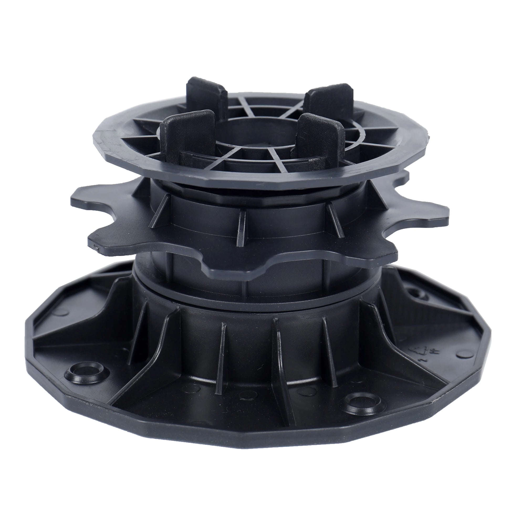 Outdoor Tiles Paving Plots Slope Compensate Pedestal Flooring Accessories Adjustable Plastic Pedestals XF-T203D 75-110 mm