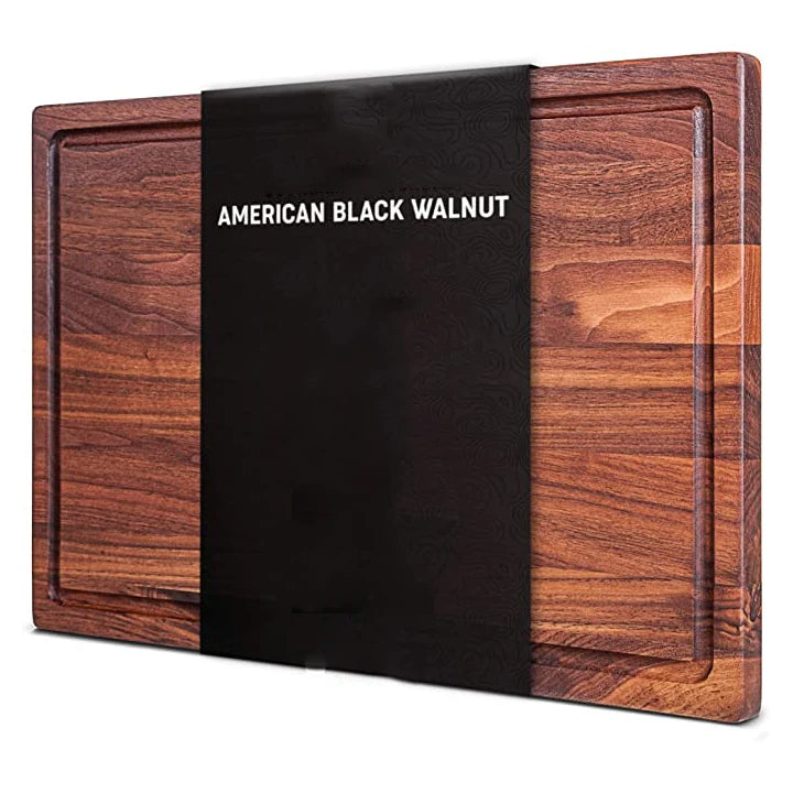 High Quality Eco-Friendly 1.5cm Thick Walnut Multipurpose Rectangle Cutting Board Premium Kitchen Chopping Block