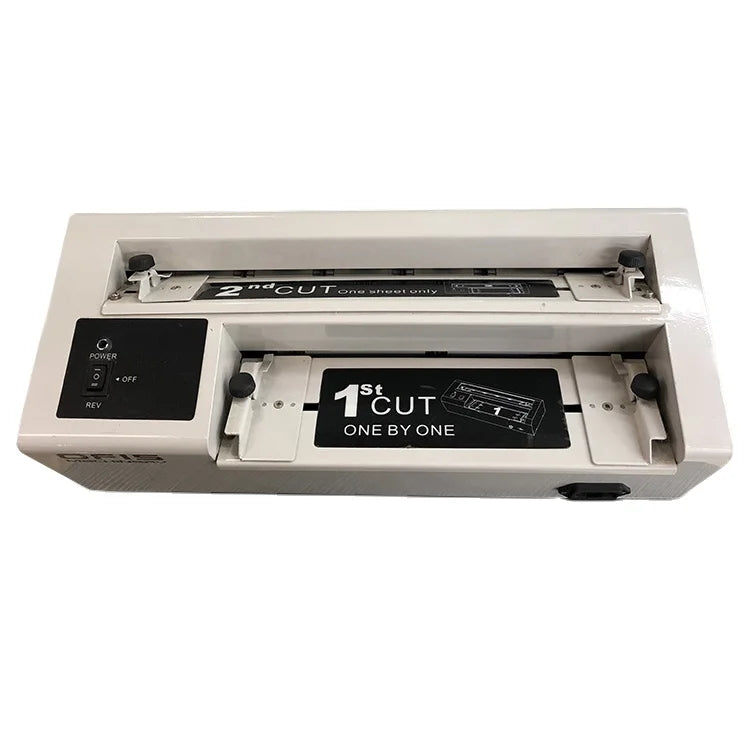Electric Business Card Cutting Machine Iron Case Paper Trimmer