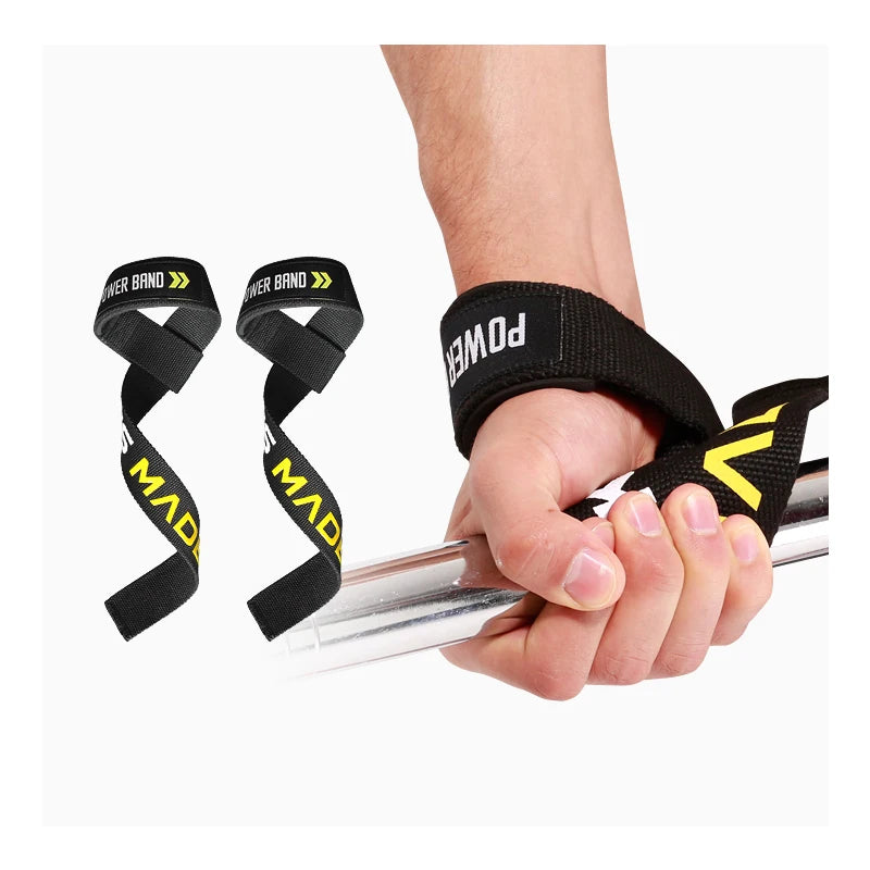 Aolikes Customizable Neoprene Wrist Straps Fitness Gym Adjustable Power Lifting Weight Lifting Wrist Wraps Silicone Printing