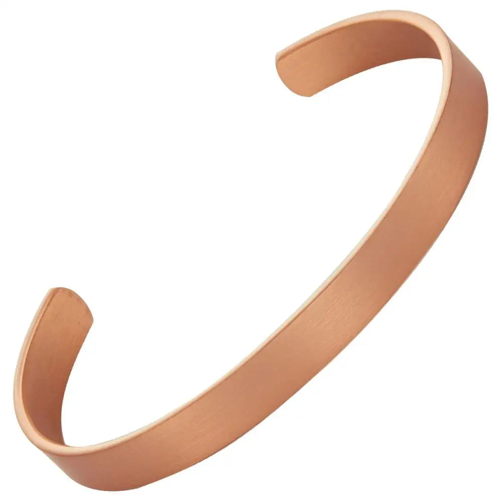 Magnetic Therapy Large Pure Copper Fashion Bangle No Skin Irritation Bio Health Bracelet Jewelry for Healing