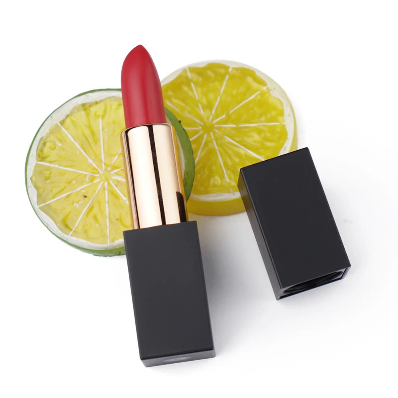 25 Colors Waterproof Durable Velvet Matte Lip Color Waterproof Permanent Kiss-proof Matte Lipstick