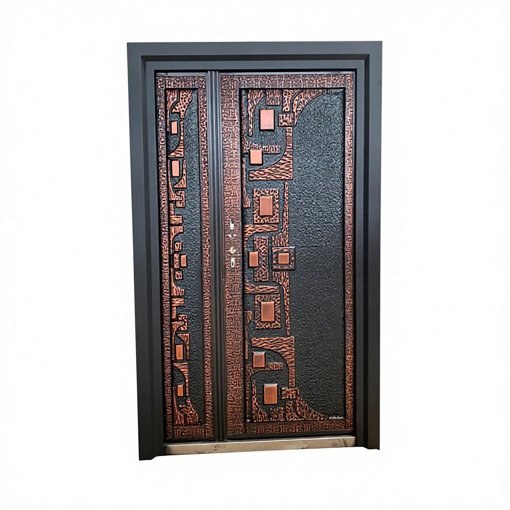 TECHTOP Luxury Villa Smart Door Lock Zinc Alloy Steel Anti-Theft Exterior Door Modern Design Finished ISO9001 CE Certified