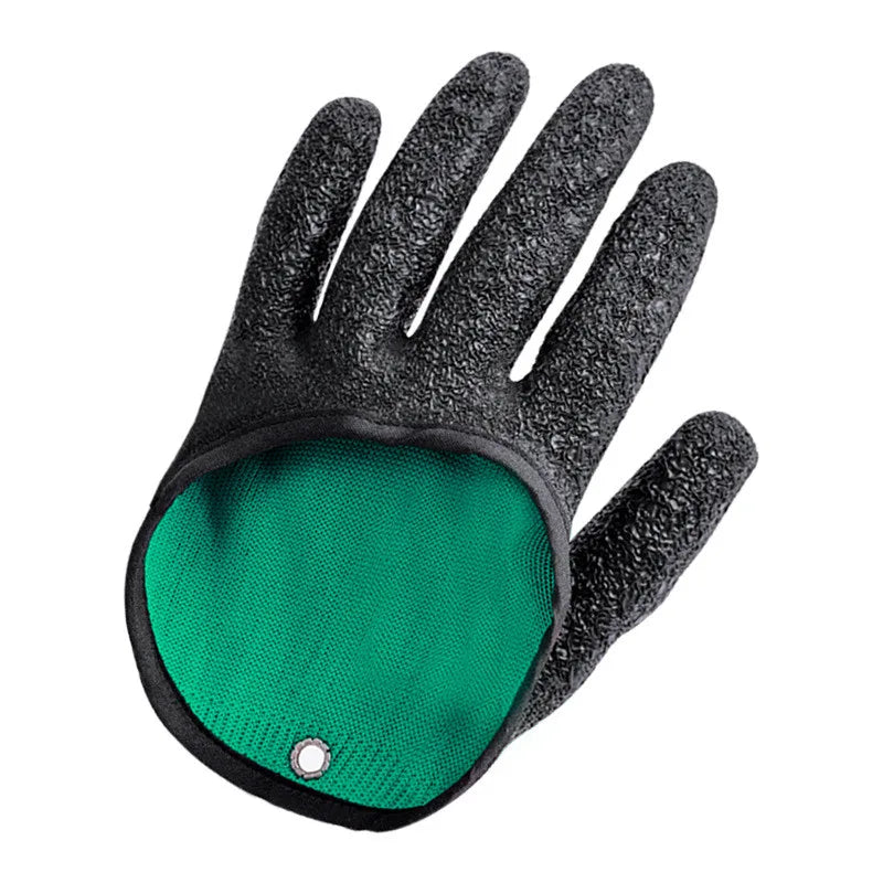 Full Finger Soft Waterproof Anti-Slip Fishing Gloves Protect Hands From Puncture Scrapes Cycling Outdoor Use