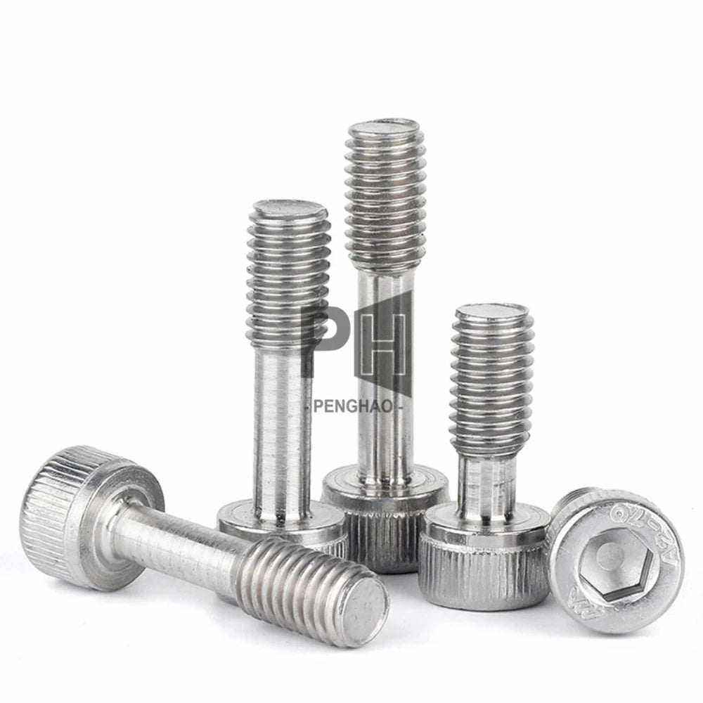 M3/M4/M5/M/6M8/M10 Stainless Steel Anti-loosening Screws Cup Head Half Tooth Hexagon Socket Head Cap Screws Captive Screws