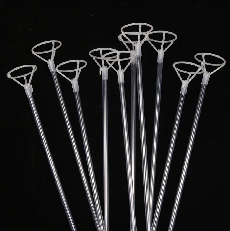 70cm Bobo Balloons Stick Foil Balloons Support