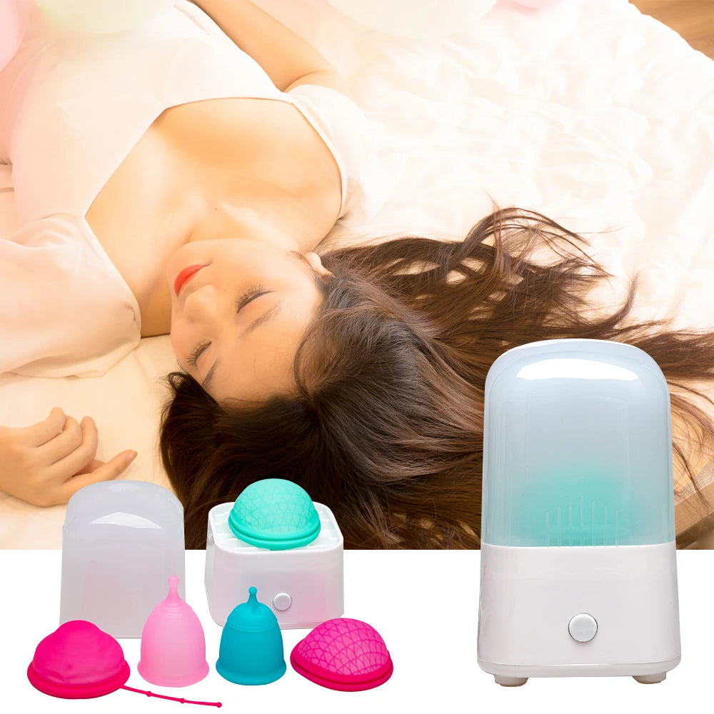 Hot Sale Easy to Carry and Clean Efficient Cleaning Solution Menstrual Cups Steam Sterilizer