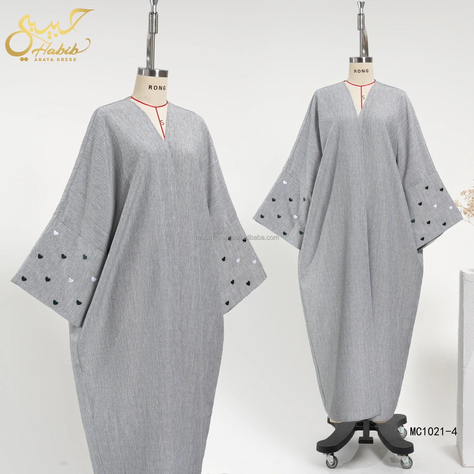 2026 Abaya Embroidery Islamic Clothing Women Kimono Cardigan Muslim Casual Dresses Polyester Linen Abaya Women Muslim Dress