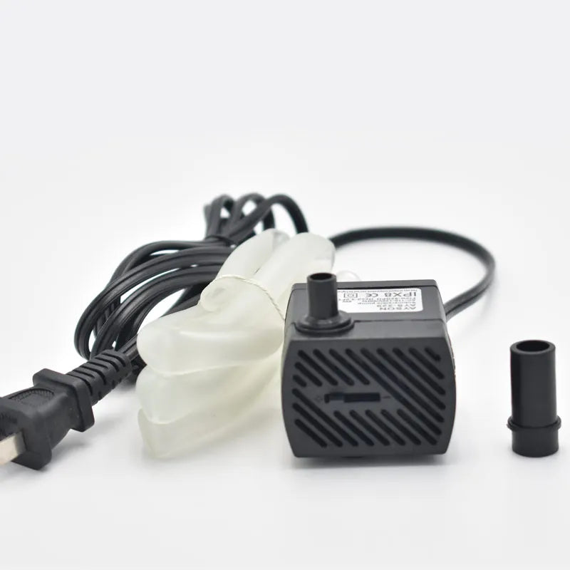 Low Price Super Silent Low Pressure Aquarium Pump Mini Water Pump Motor 4W 110V/220V 300L/H 0.7m H-max