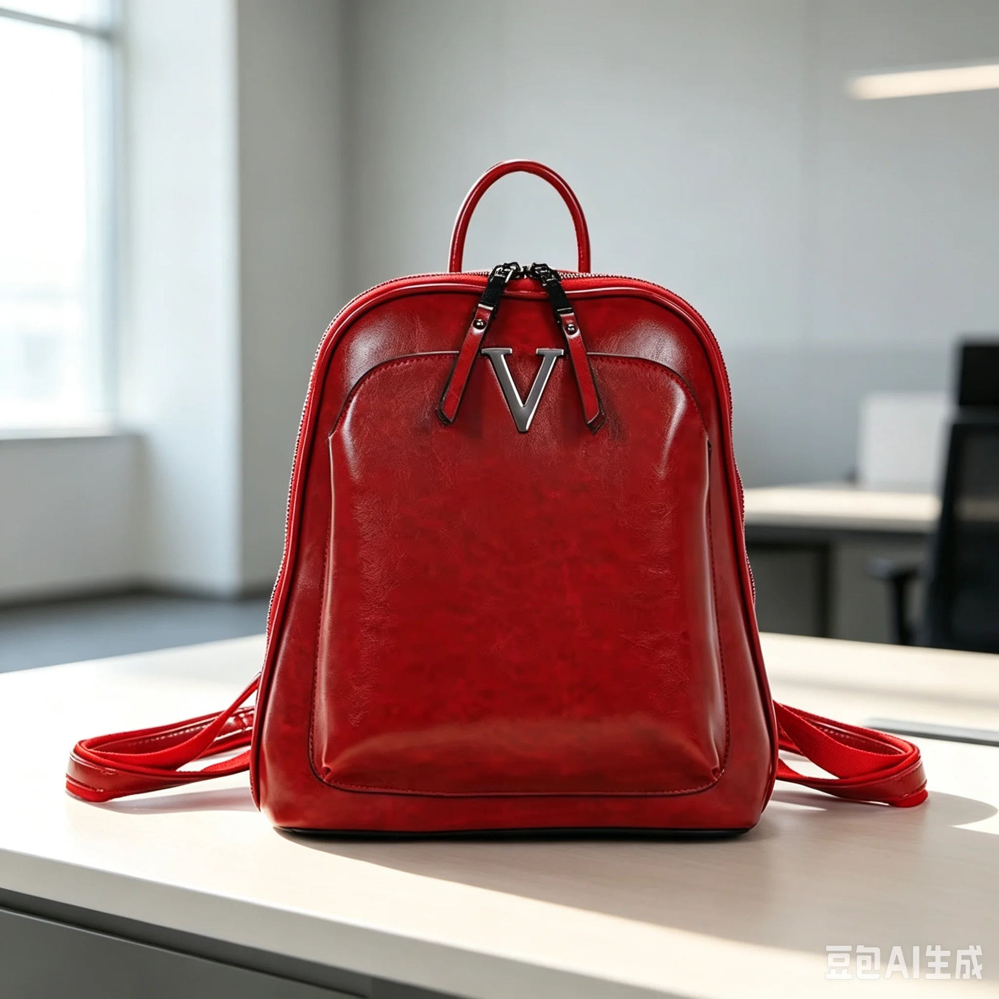 Retro Handmade Cowhide Leather Bag Backpack Genuine Leather Womans Backpack Leather Backpack for Woman