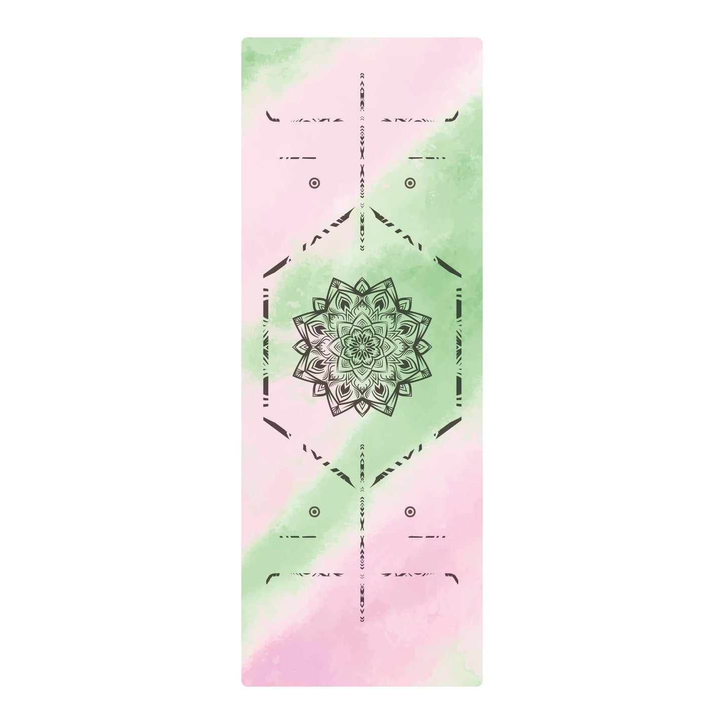 Wholesale Eco Friendly Custom Print Logo 4mm Thick Organic Non Slip PU Natural Rubber Yoga & Pilates Mat