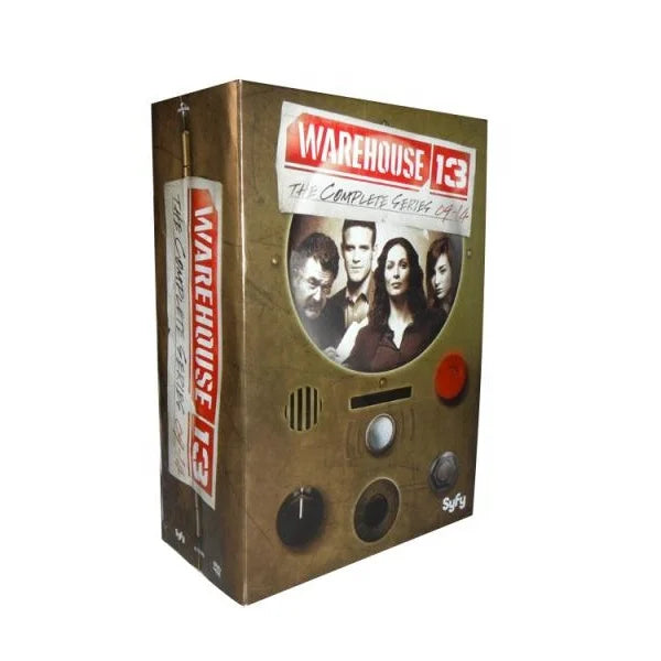 Customized Region 2 Manufacturer DVD BOXED SETS MOVIES Show Film Disk Duplication Printing Factory Warehouse 13 Season 1-5 16
