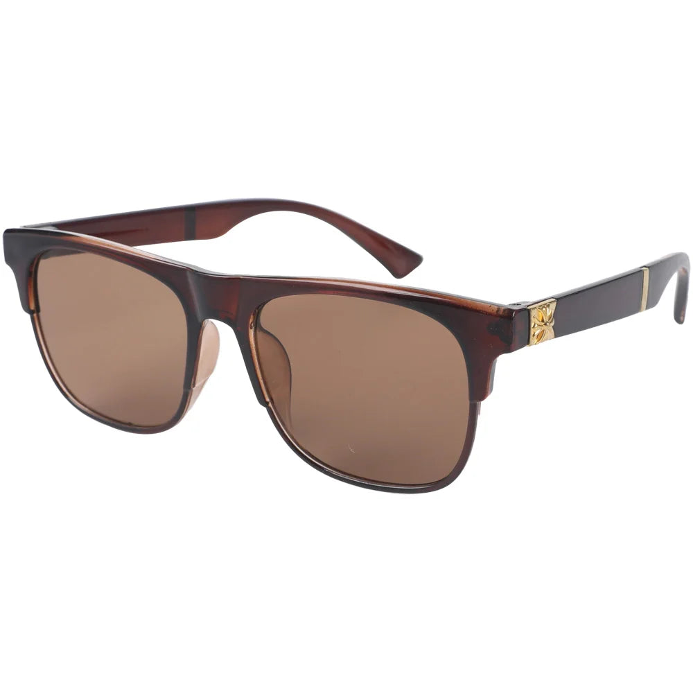 2026 New Fashion Square Frame Men and Women's Universal Style Sunglasses UV Resistant Sunglasses Factory Wholesale