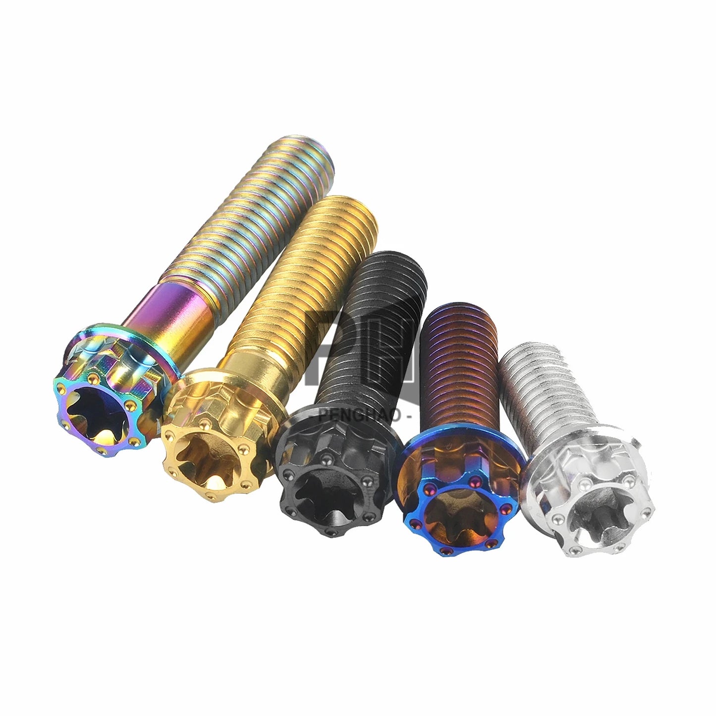 Black Flat Round Hex 304 Stainless Steel Titanium Carbon Steel OEM Torx Plus Security Screw M3 M5 M7 Torx Screws Bolts