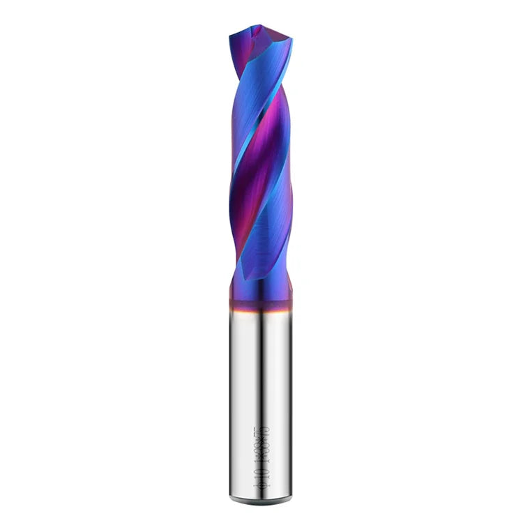 Manufacturing 2 Flutes HRC55 High Speed Steel Carbide Twist Drill Bits 6-20mm Whistle Notch Shank 140 Point Angle Super Life