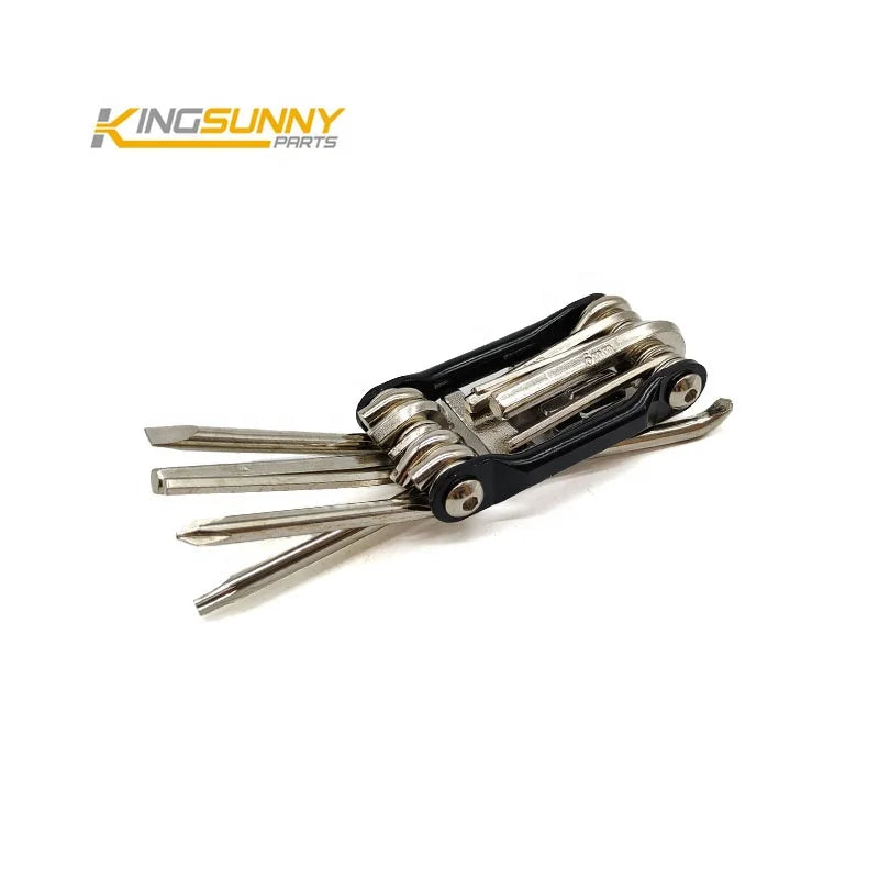 Ebike Bicycle Accessories 12 Functions Chain Rivet Extractor T25 Screwdriver Tire Pry Bar Electric Bicycle Repair Tools