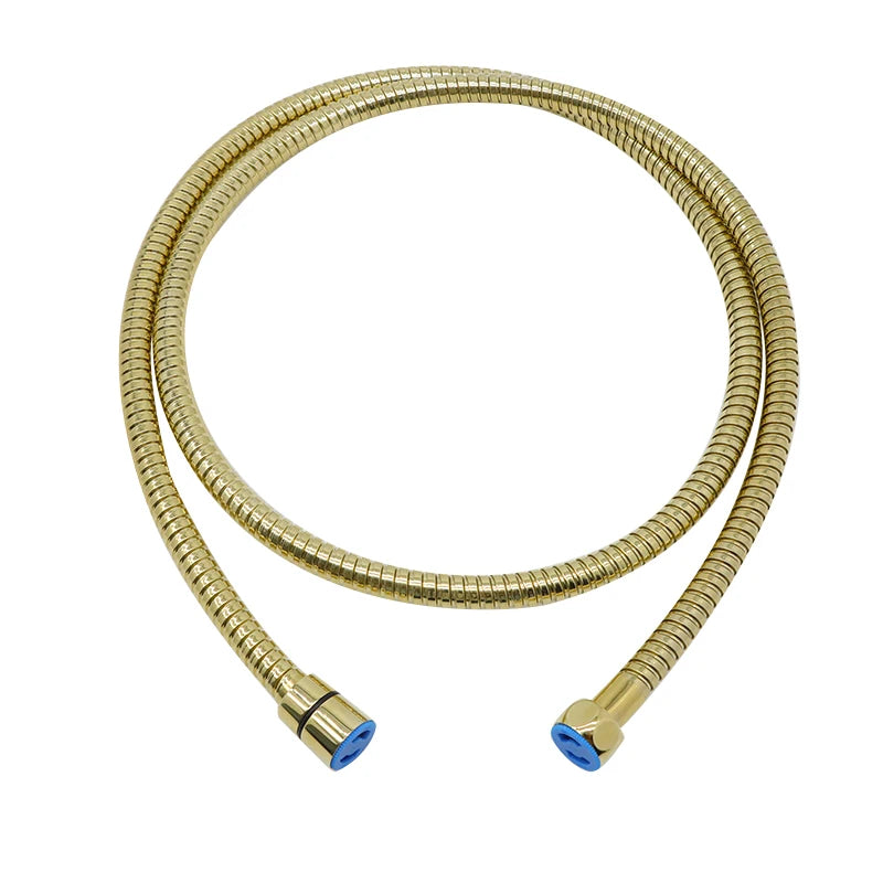 HOMEDEC Nickle Stainless Steel Shower Hose Flexible Pipe Replacement for Shower Head Durable Bathroom