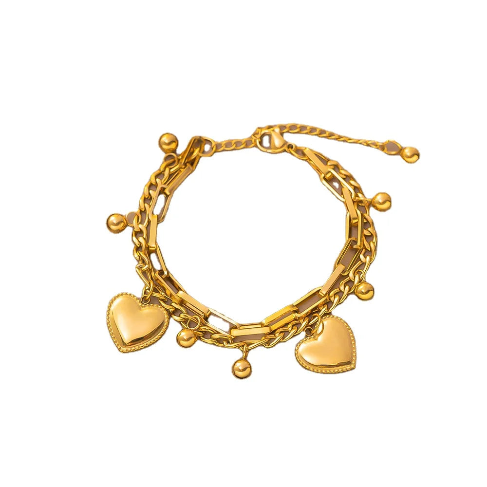 Do Not Fade Color Titanium Steel Bracelet Stylish Stainless Steel Bracelet