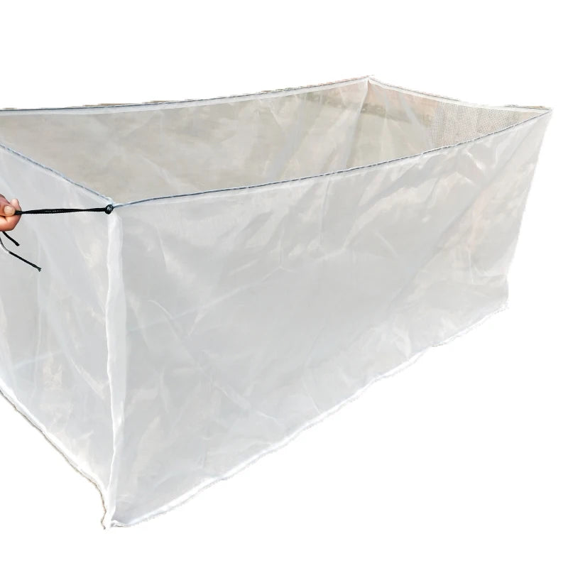 10~100 Mesh Anti-escape Fish Culture Breeding Net Cage Fry Fish Krill  Aquaculture Mesh Terrariums Fish-farming Nylon Net Cag