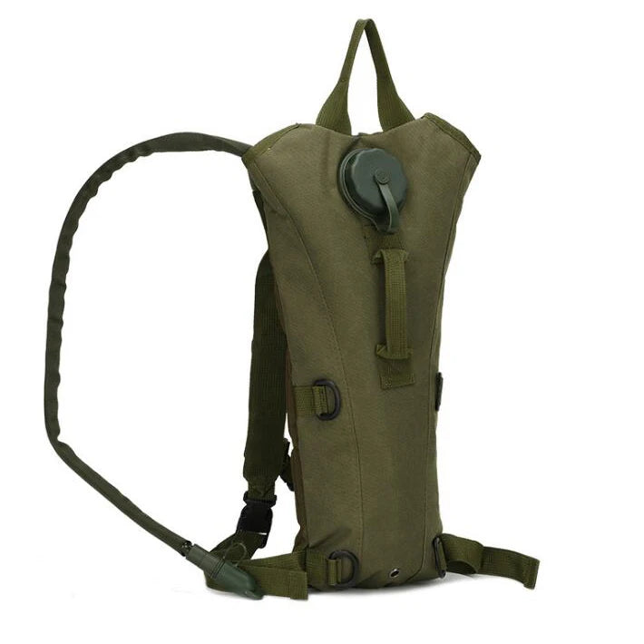 QXMOVING National Outdoor Hiking Camping Hunting 3L Tactical Hydration Light Running Vest Bag Backpack Cover Nylon Waterproof