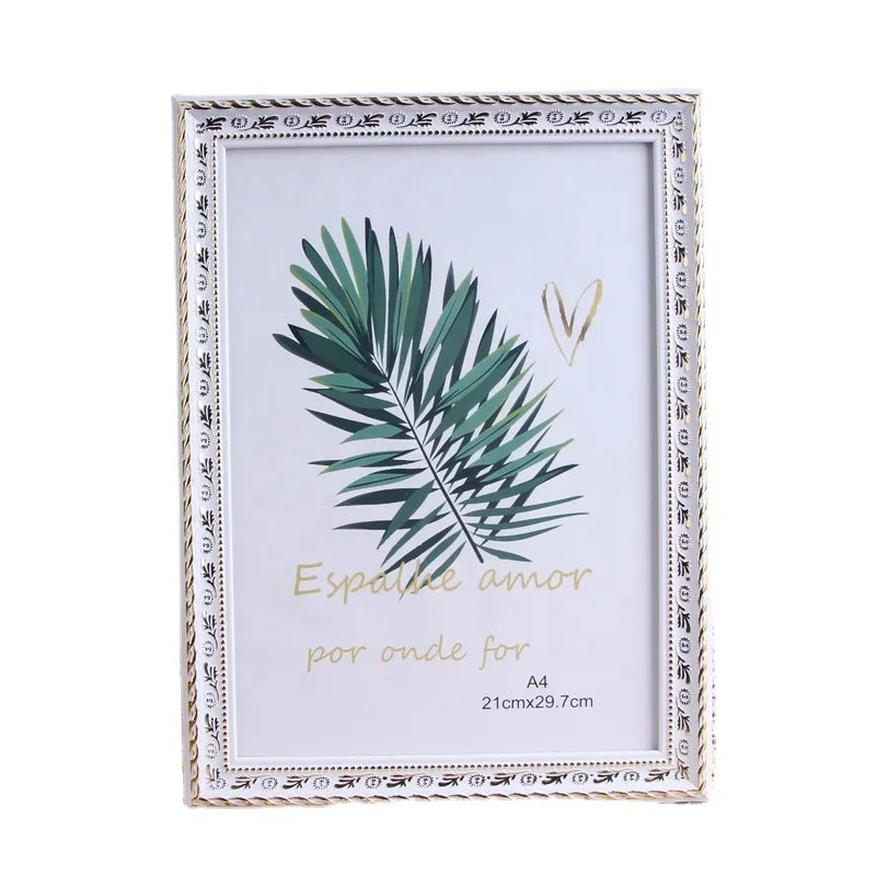 American Minimalist Photo Frames Ornaments Stage Setting Cinema Wedding Photos Wall Hanging Metal Picture Frames Wholesale