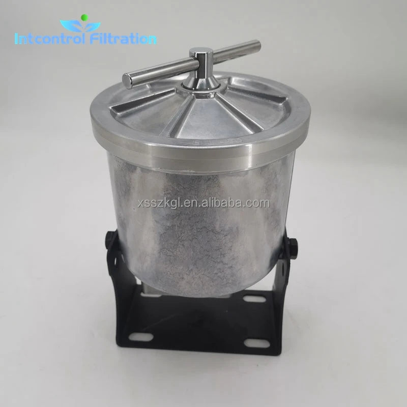 OEM Bypass Oil Cleaning Filter Container Casted Aluminum Bypass Oil Filter Housing BU32 BU50 BU100 Filter Housing