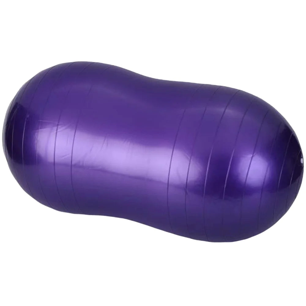 45x90cm PVC Thickened Explosion-Proof Yoga Peanut Ball 900g Fitness Capsule Wholesale for Weight Loss Sports Exercise