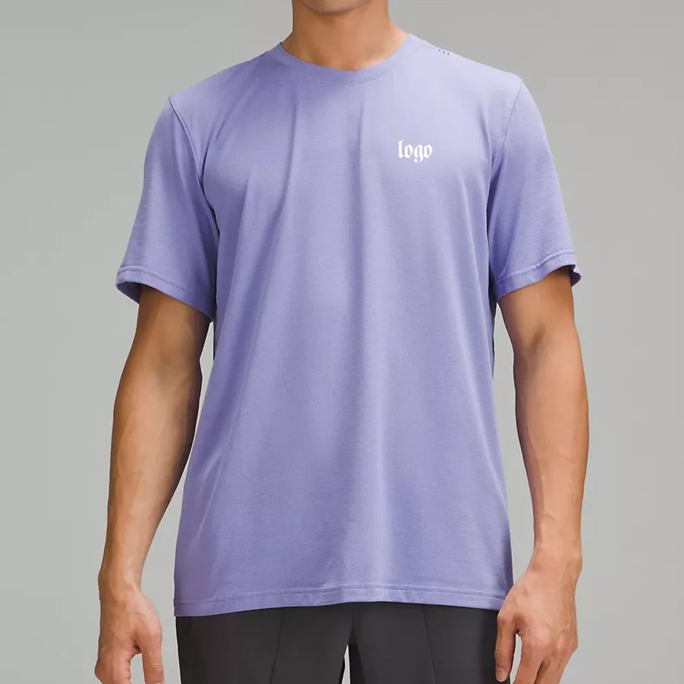 180g 7900 Plain Quick Fit Gym T-Shirt for Men Custom Logo Casual Fitness T-Shirts