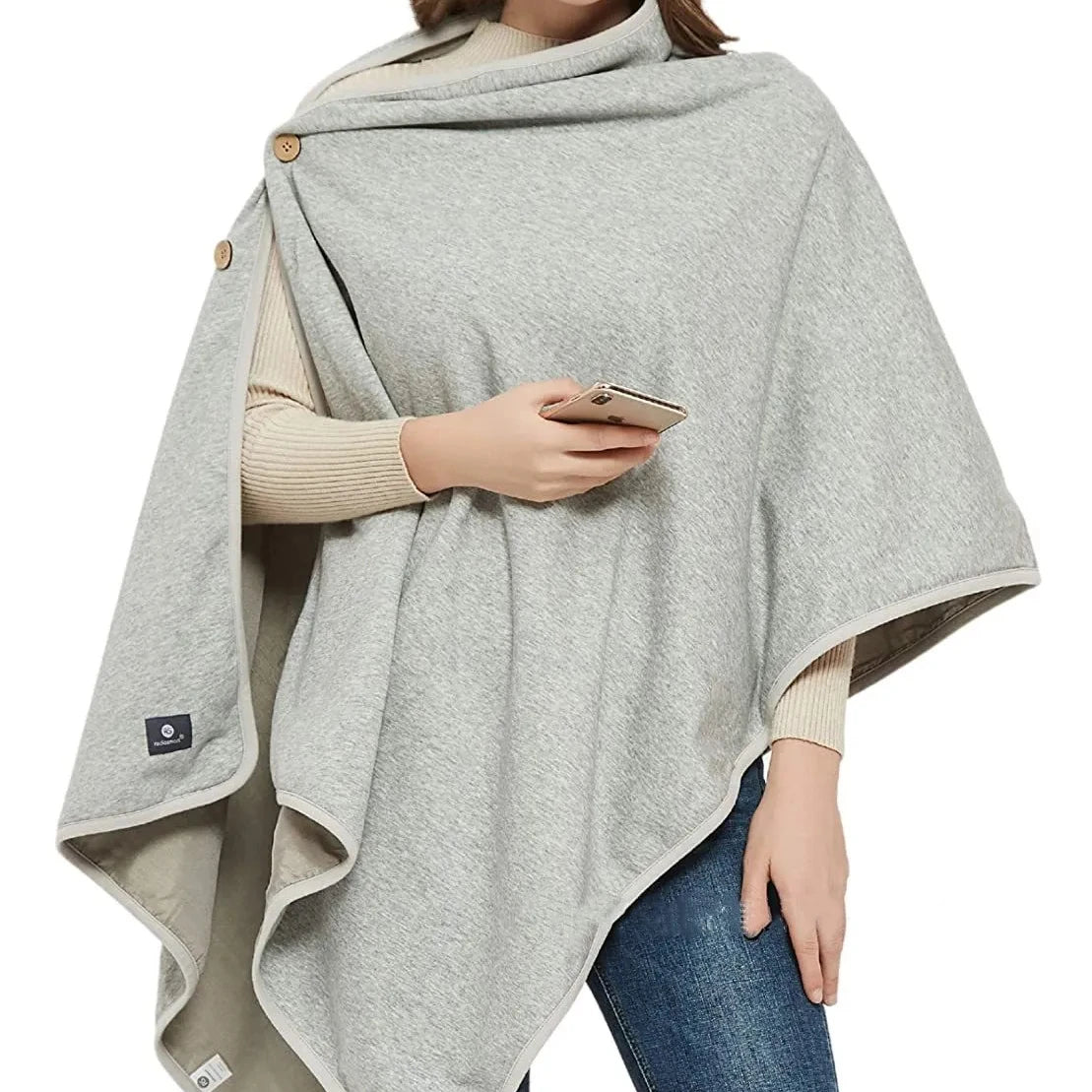 Trendy Style Radiation protection Silver Fiber Blanket Cape Cloak Maternity Blanket Bacteriostasis Organic Cotton Blanket