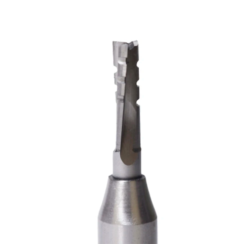 Weix Manufacturing 8mm Spiral Chipbreaker Solid Carbide High Speed Steel TCT 3-Flute 55HRC End Mill CNC Cutting Tools