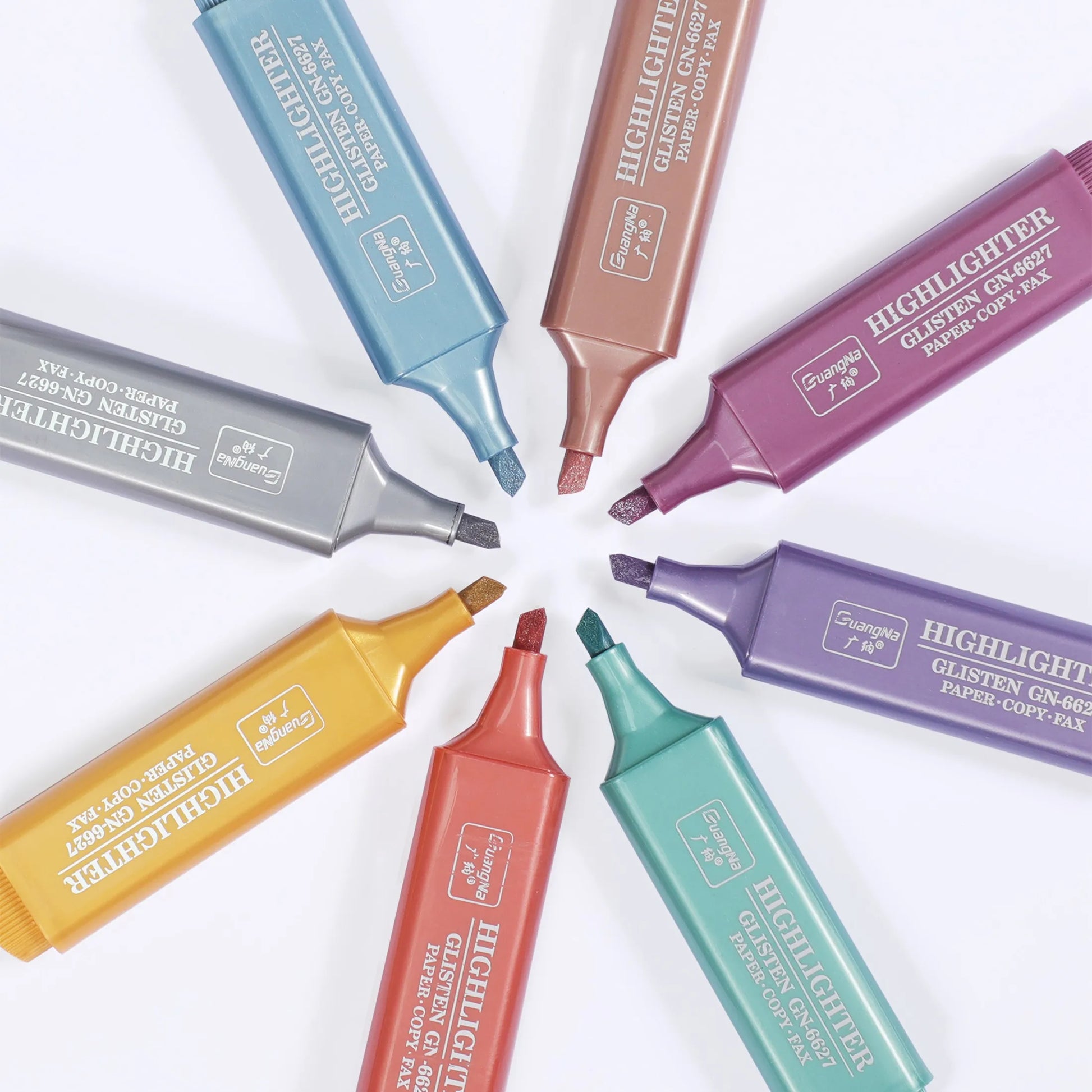 Drawing Bright Marker Writing for Student Supplies Metallic Highlighter Pen Art Highlighter Pen