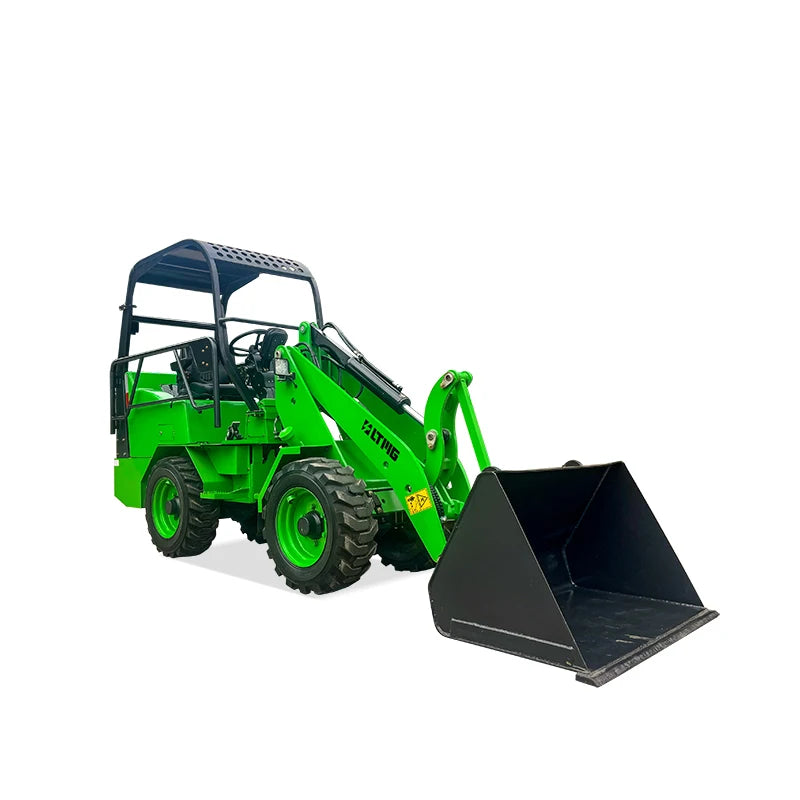 Factory New Type Mini Electric Loader 0.8 Ton 1 Ton 1.5 Ton Electric Loader with Bucket