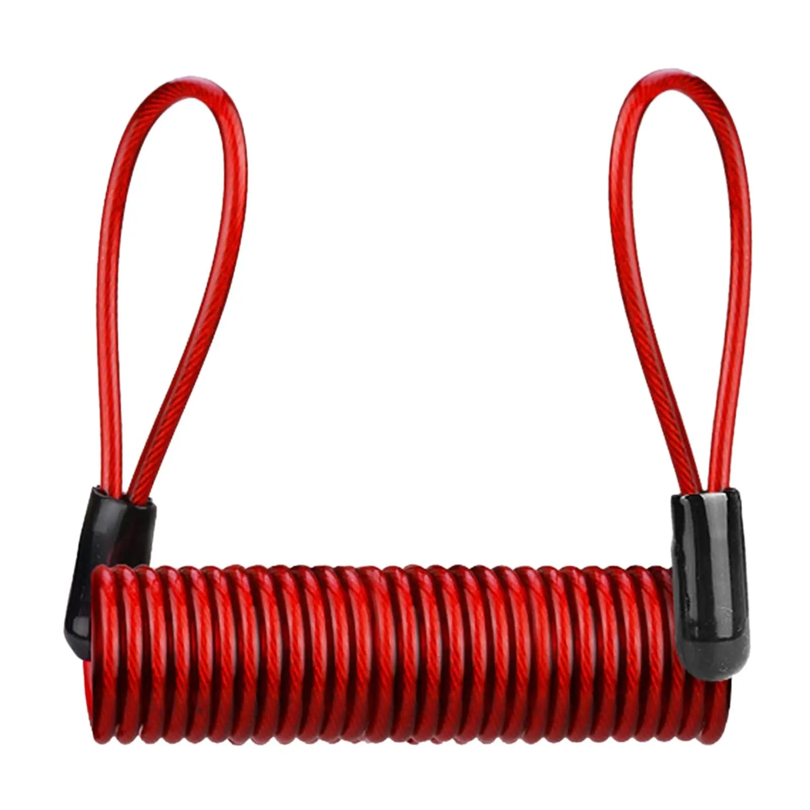 Motorcycle Disc Lock Spring Reminder Cable Disc Lock Anti-theft Spring Steel Wire Rope Motorcycle Bicycle Scooter