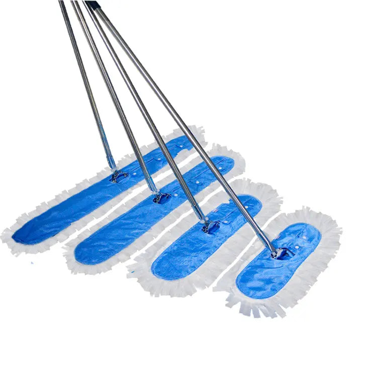High Water Absorption Lint Free Floor Dust Cleaning 45cmx17cm Replaceable Flat Square ESD Antistatic Cleanroom Microfiber Mop