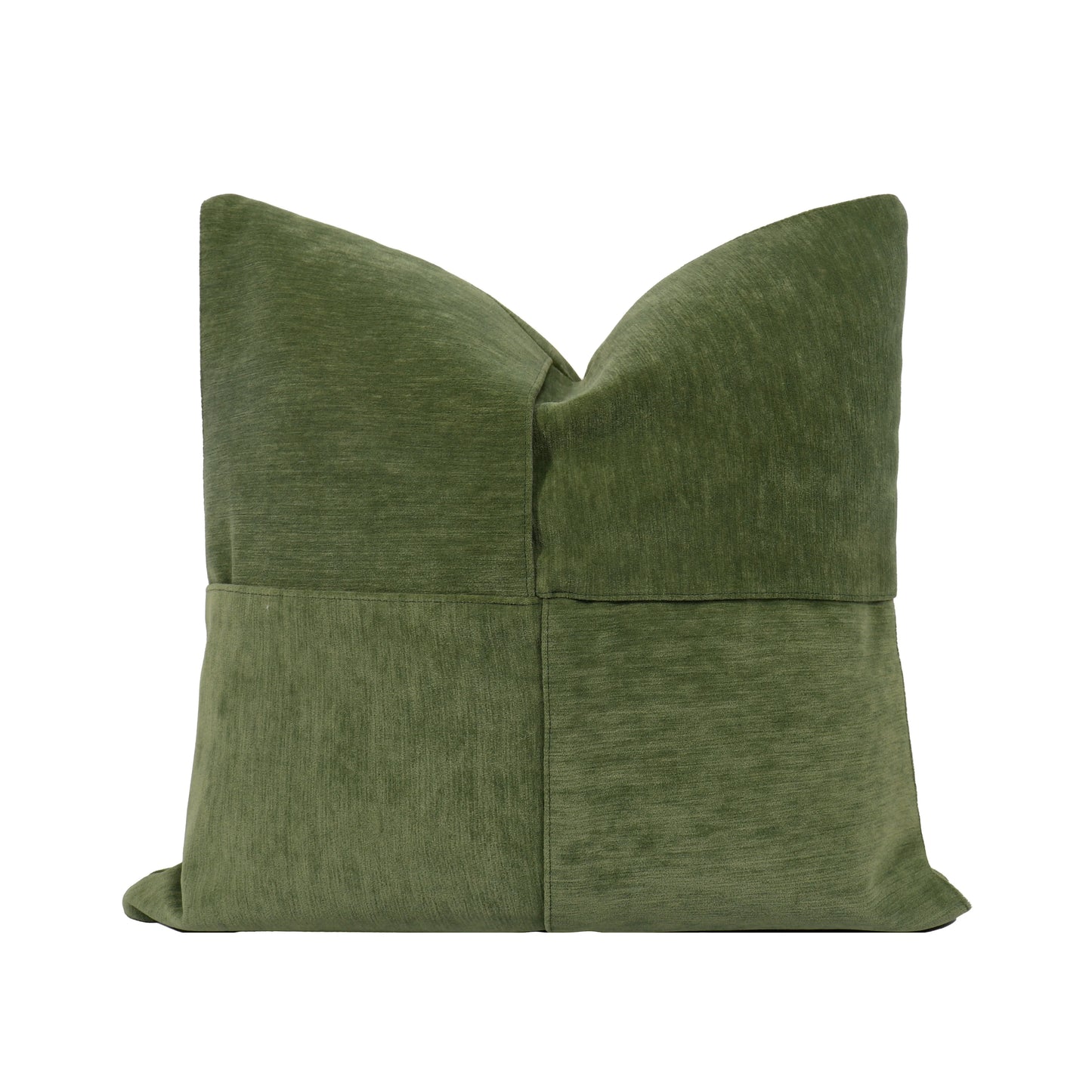Tiff Home's New Arrival 45*45cm Green Cross Geometric Pattern Throw Pillow Breathable for Bed Sofa Car Office Modern Style