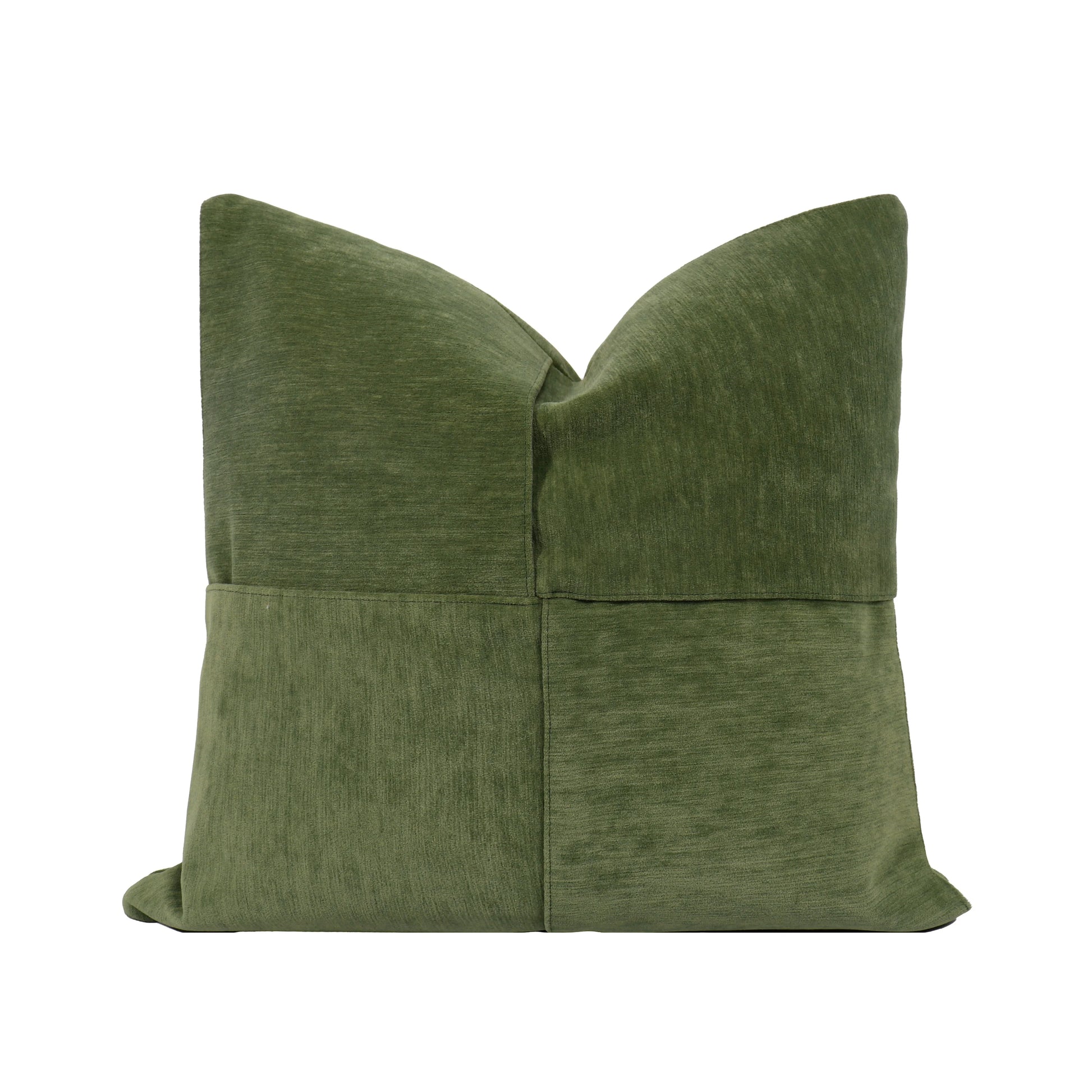 Tiff Home's New Arrival 45*45cm Green Cross Geometric Pattern Throw Pillow Breathable for Bed Sofa Car Office Modern Style