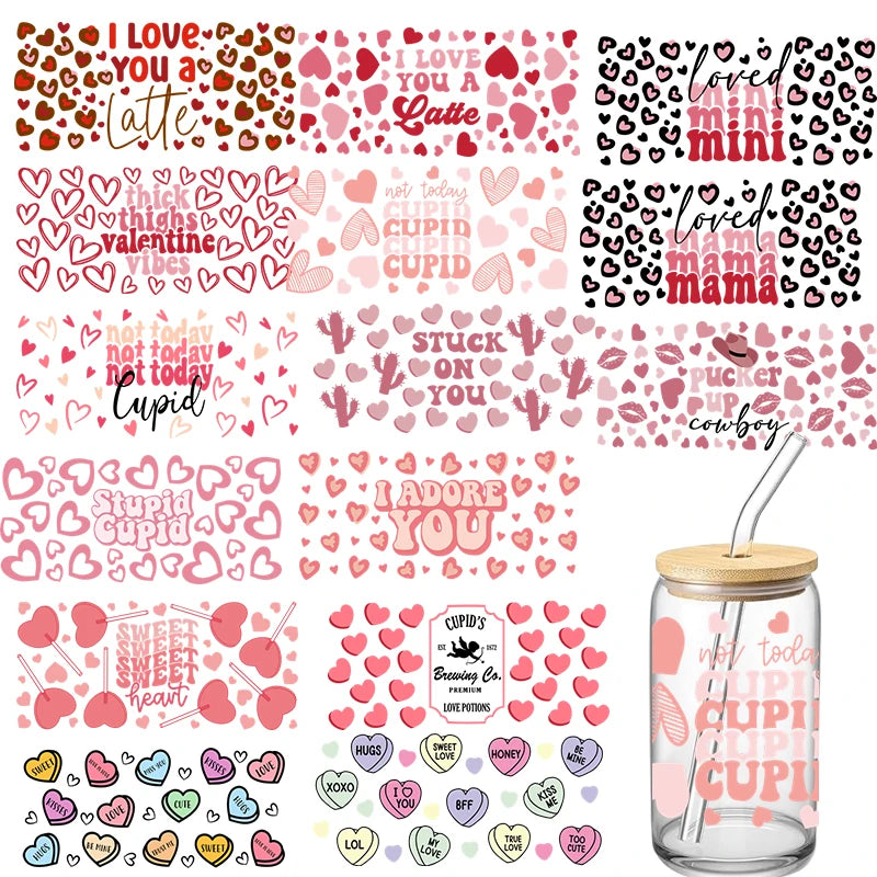 Uv Dtf Cup Wrap Transfers Coffee Mug Uv Dtf Cup Wrap Transfers 24oz 24oz 16oz Waterproof Uv Dtf Cup Wrap Transfers Ready to S